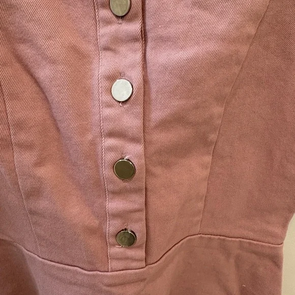 Superdown Mauve Casual Shirt - Picture 3 of 6